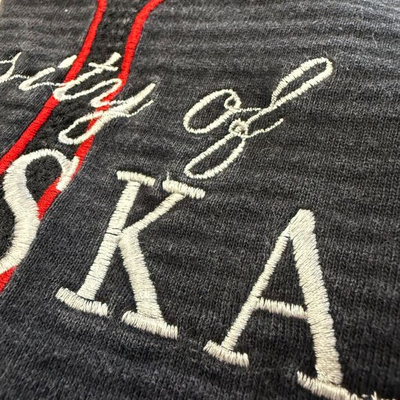 VTG RARE Univ of Nebraska Huskers Galt Crew Grey Football Sweatshirt Men XL USA - Picture 6 of 10